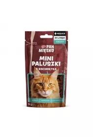 Pan Misko Przysmak dla kota Mini paluszki Kaczka z kocimitk 50 g