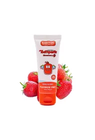 Babyton Naturalna pasta do zbw dla dzieci o smaku truskawkowym bez fluoru, 6m+ 50 g