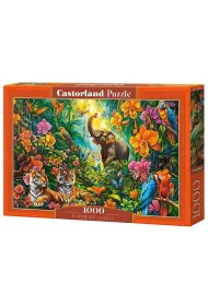 Puzzle 1000 el. Blooming Jungle Castorland