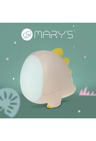 Marys Lampka nocna LED dino r�owy