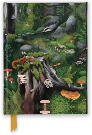 Flame Tree Notatnik A5 linia TW G��boko w lesie Anna Stead