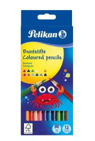 Pelikan Kredki tr�jk�tne 12 szt.