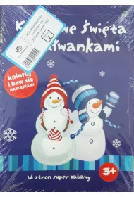 Kolorowanka A4/16 Kolorowe �wi�ta z Ba�wankami naklejki