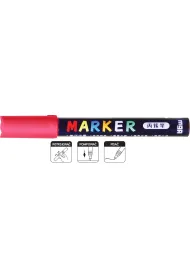 M&G Marker akrylowy 1-2 mm, r�ana czerwie�