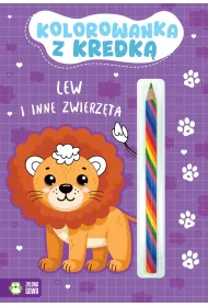 MALOWANKA LEW KREDKA ZS