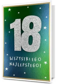Pan Dragon Karnet B6 Urodziny 18