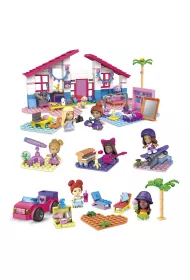 Mega Construx Barbie Malibu Pakiet 5 zestaww HBF32 Mattel