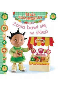 Zosia bawi si� w sklep. Ma�a dziewczynka