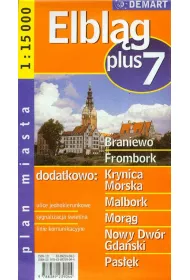 ELBLAG PLUS 7 PLAN MIASTA DEMART