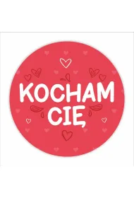 LearnHow Naklejki walentynkowe - Kocham ci� 24 szt.