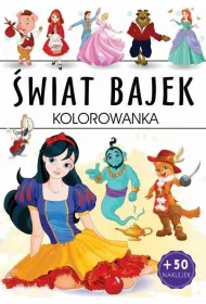 �wiat bajek. Kolorowanka