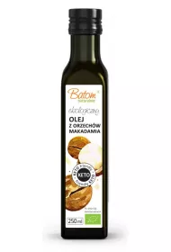 Batom Olej z orzechw makadamia virgin keto 250 ml Bio