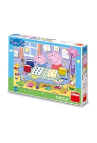 Puzzle �winka Peppa Arty�ci 24el Dino Toys