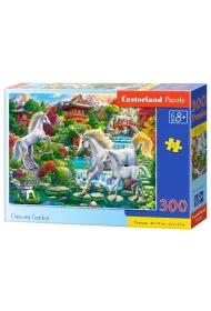Puzzle 300 el. Unicorn Garden Castorland