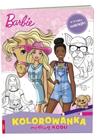 Barbie. Kolorowanka wed�ug kodu