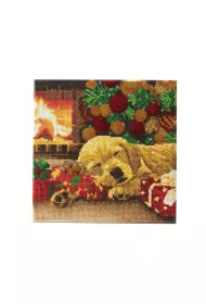 Epee Obraz na p��tnie z mozaik� Labrador 30x30cm