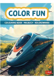 Poci�gi i samoloty. Kolorowanka. Malbuch. Colouring book