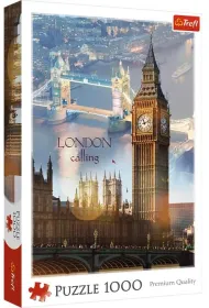 Puzzle 1000 el. Londyn o �wicie Trefl