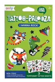 Tatua�e zmywalne mini Tattoo Palooza - Rock Ooly