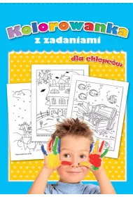 Kolorowanka z zadaniami dla ch�opc�w