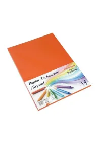 Penword Papier techniczny brystol A4 pomara�czowy 50ark