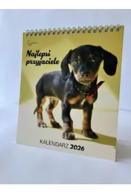 Cervantes Kalendarz 2026 biurkowy Najlepsi przyjaciele Psy