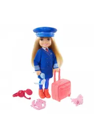 Barbie Chelsea Moesz by Kariera Lalka GTN90 Mattel