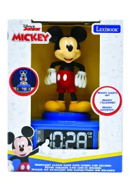 Disney Mickey Budzik z lampk nocn i efektami dwikowymi Mickey Lexibook RL800MCH