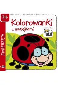 Zwierz�ta kolorowanki z naklejkami