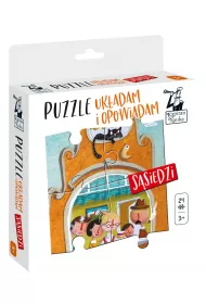 Puzzle 24 el. Uk�adam i opowiadam. S�siedzi Edgard