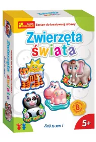 Gipsowe magnesy Zwierz�ta �wiata