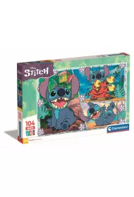 Puzzle 104 el. Maxi Super Kolor Stitch Clementoni