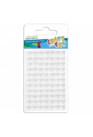 Craft with Fun Ozdoba dekoracyjna krysztalki samoprzylepne serca