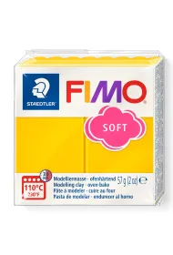Staedtler Masa plastyczna termoutwardzalna Soft, ��ta s�oneczna, 57g, kostka