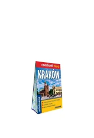 Krak�w plan centrum 1:20 000 laminat mini 2023