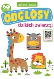 Odg�osy dzikich zwierz�t - kolorowanka z kodem QR