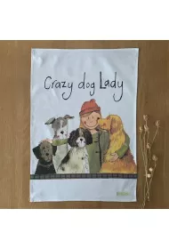 Alex Clark R�cznik kuchenny TT39 Crazy Dog Lady Psiara