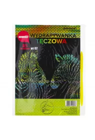 Wydrapywanka A5 WZ-02 t�czowa multicolor 10 kartek + 2 rylce Feniks