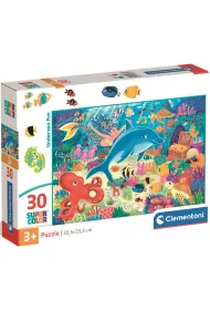 Puzzle 30 el. SuperColor. Undersea Fun Clementoni
