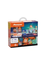Mini Waffle KLOCKI KONSTR WAFLE MINI 148EL STACJA BENZ MARIO