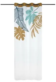 Stof Zasona Aloha 140x260 miodowa roliny