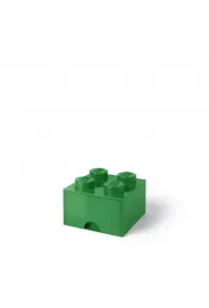 Szuflada klocek LEGO Brick 4 Zielona