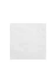 PartyDeco Serwetki papierowe bia�y 33x33cm 20 szt
