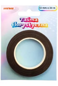 Brewis Ta�ma florystyczna br�zowa 12mmx20m