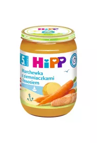 Hipp Marchewka z ziemniaczkami i ososiem po 5. miesicu 190 g