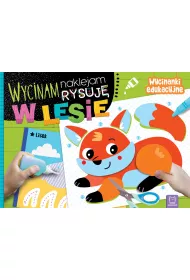W lesie. Wycinam, naklejam, rysuj. Wycinanki edukacyjne