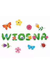 LearnHow Dekoracje okienne wiosenne 01 14 szt.