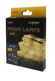 Magiczne lampki 100 led 3000K 10m DC5V