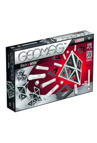 Geomag Black&White. Klocki magnetyczne. 68 element�w