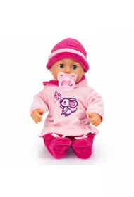 Lalka First Words Baby 38 cm szara Bayer